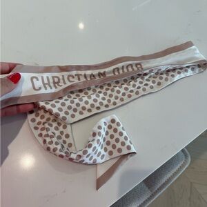 Christian Dior toile scarf